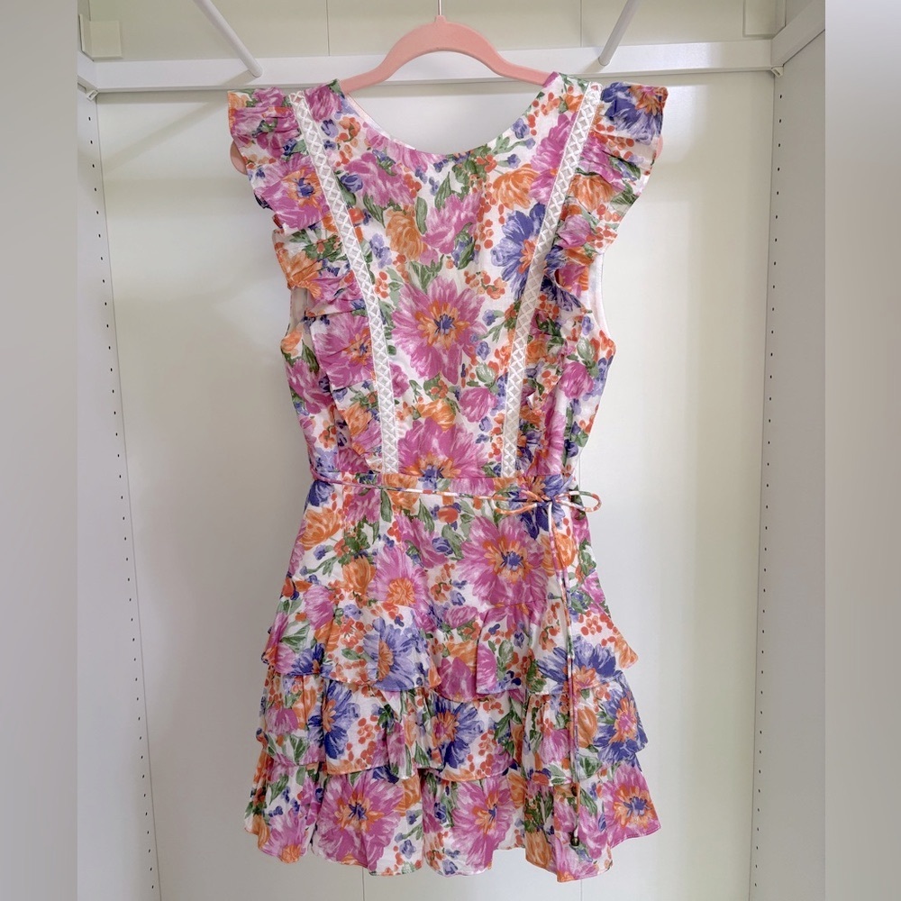 Hello Molly Sparks Are Flying Floral Mini Dress - Picture 3 of 5